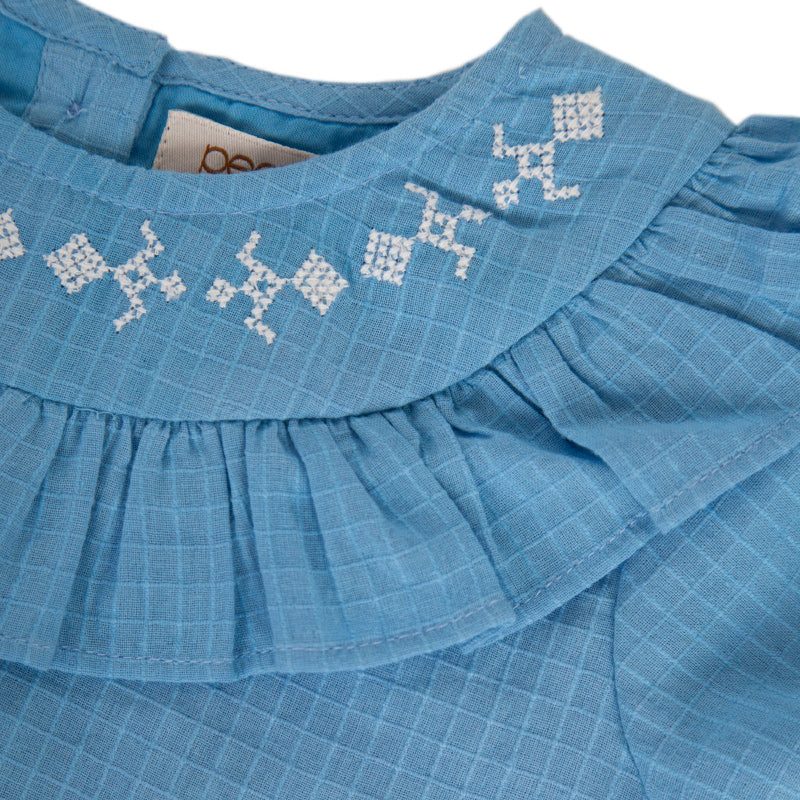 Peggy Sydney Playsuit - Lichen Blue