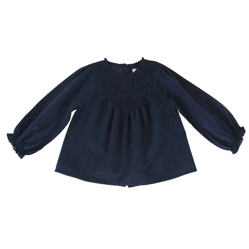 Peggy Lallo Shirt - Blueberry