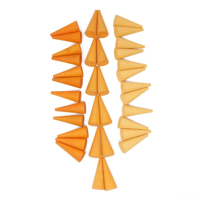 Grapat Mandala Orange Cone