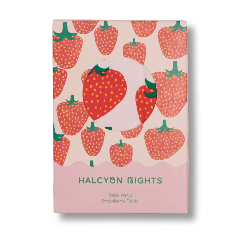 Halcyon Nights Baby Wrap - Strawberry Fields