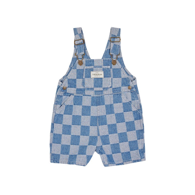 Goldie & Ace Burton Overalls - Check