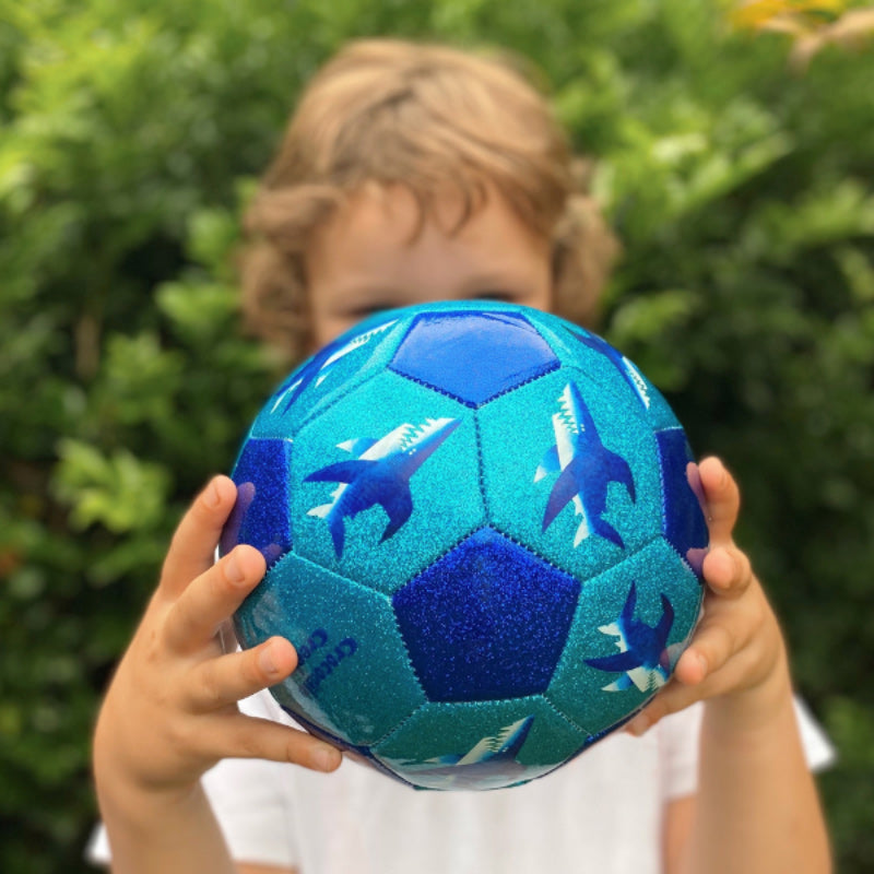 Tiger Tribe Glitter Soccer Ball - Shark City S3