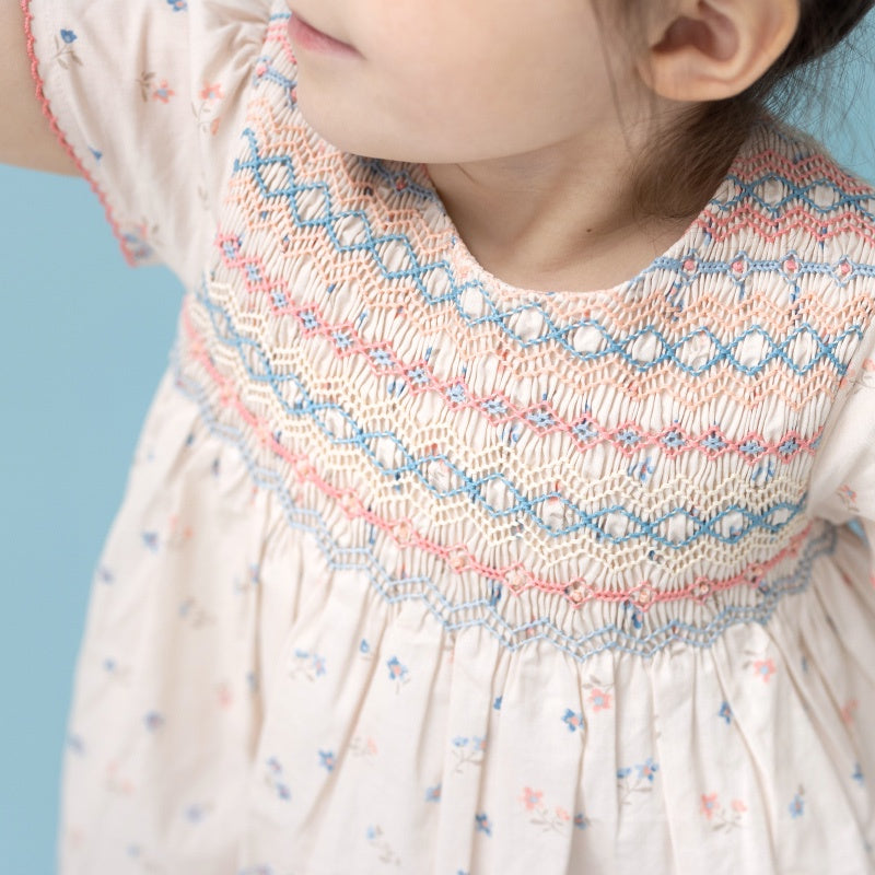 Albetta Hand Smocked Dress - Henriette