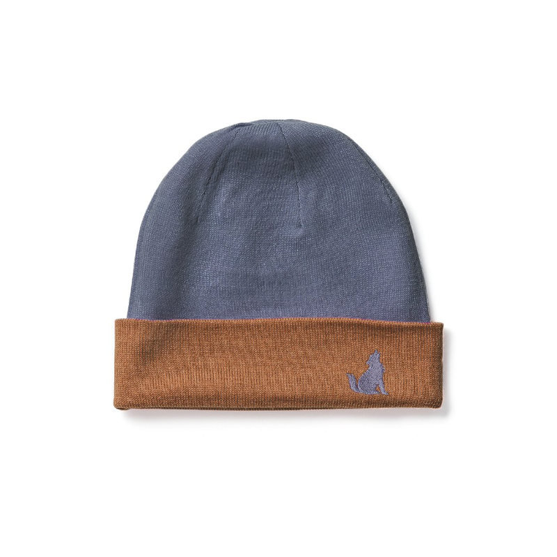 Crywolf Reversible Beanie - Indigo/Rust