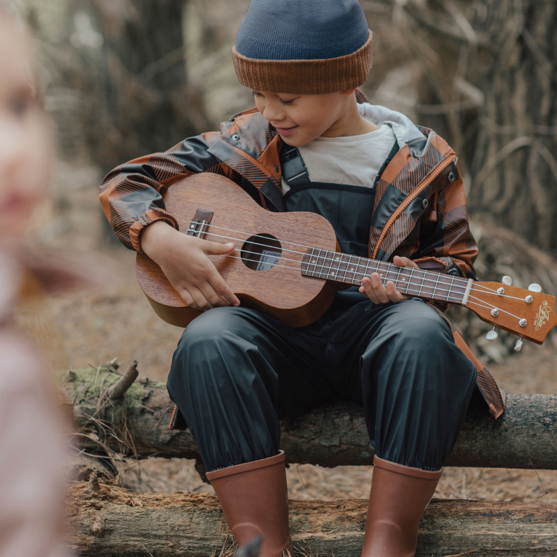Crywolf Play Jacket - Rust Plaid