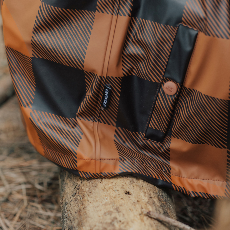 Crywolf Play Jacket - Rust Plaid