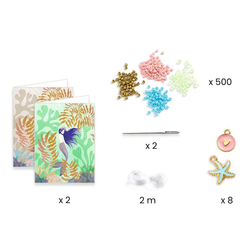 Djeco You & Me Multi Wrap Beads Set - Sea