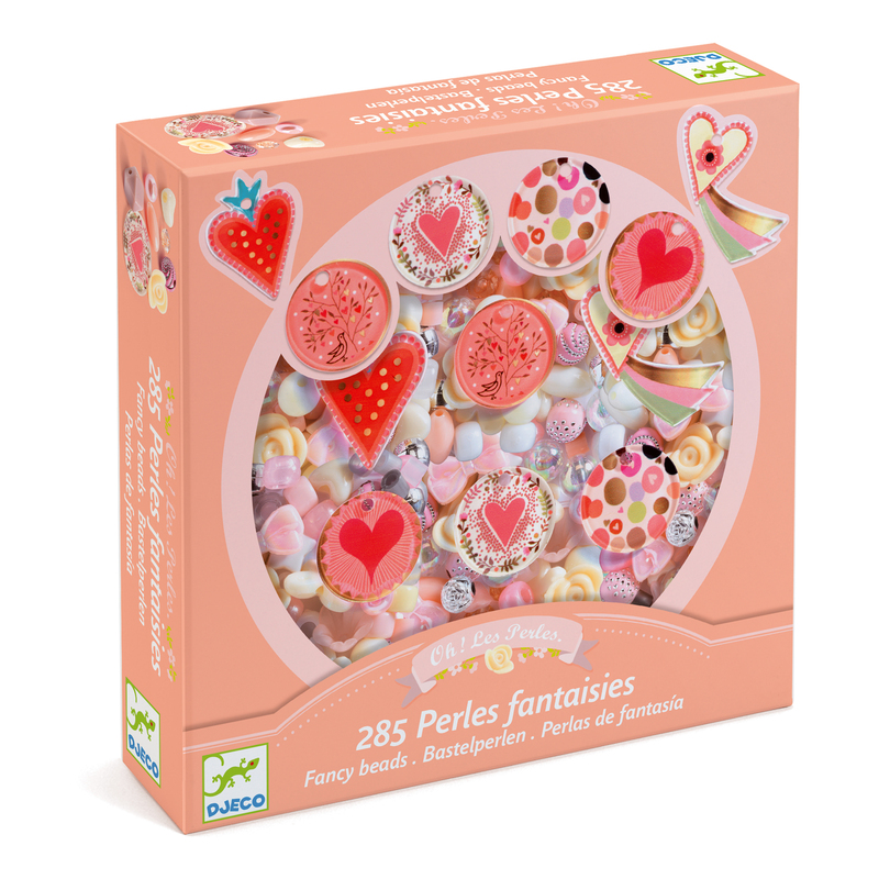 Djeco Heart Fancy Beads