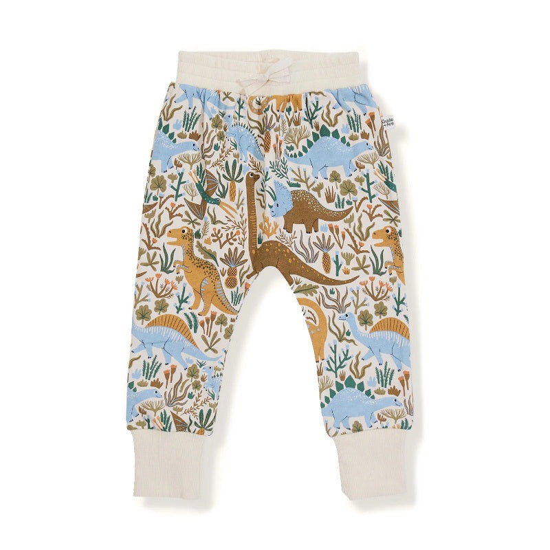Goldie And Ace Terry Sweatpants - Dino Roar Blue