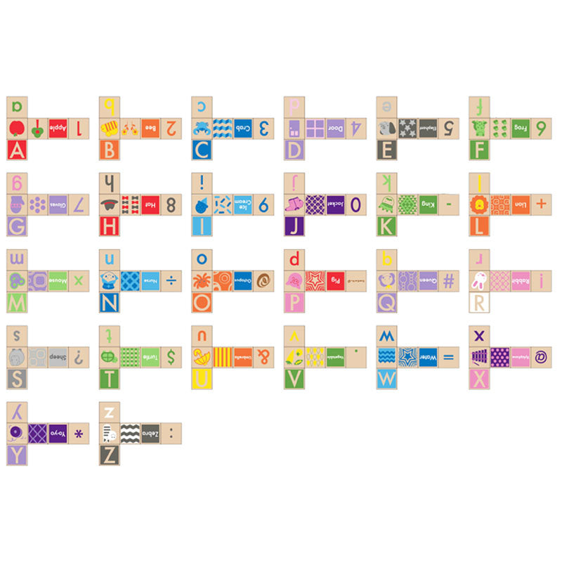 Ever Earth Alphabet Blocks 26PC