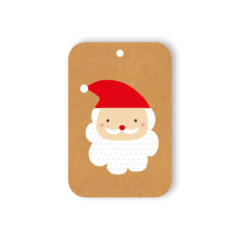 Elly Oak Tag - Santa