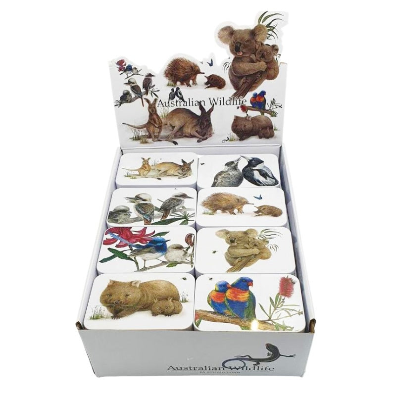 Australian Wildlife Slip Lid Pocket Tin