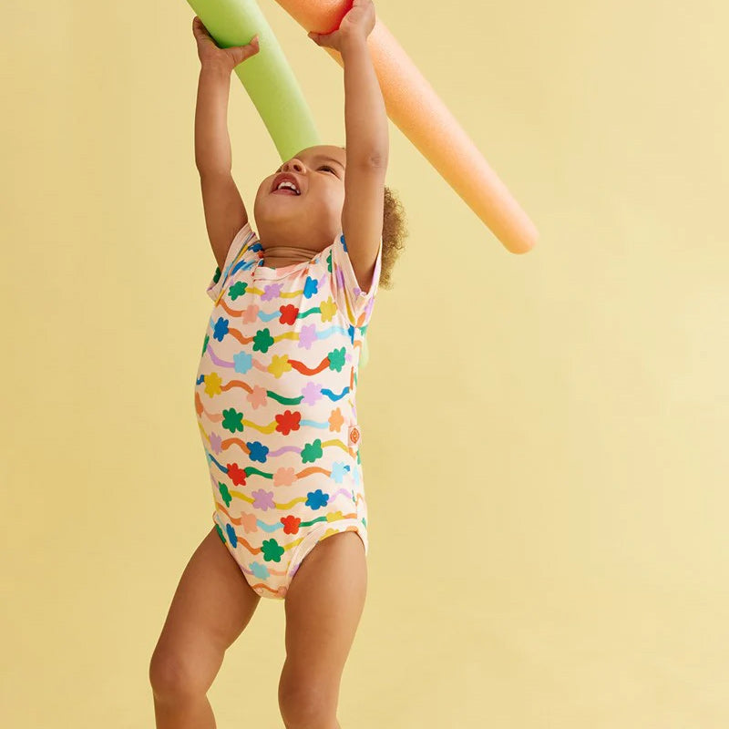 Halcyon Nights SS Bodysuit - Flower Flow