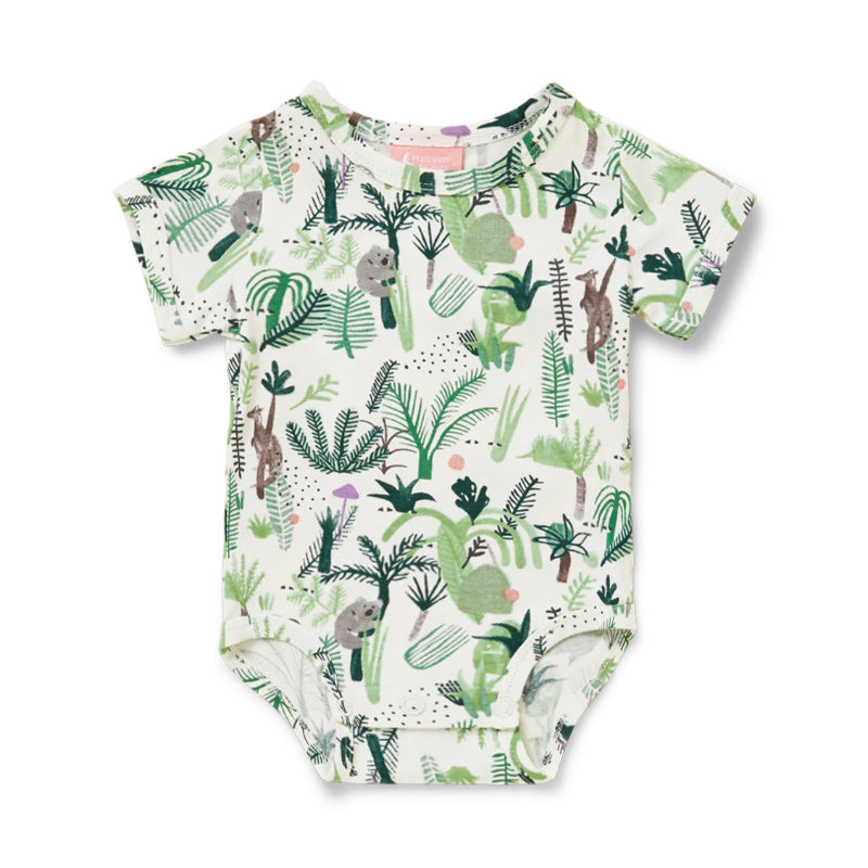 Halcyon Nights SS Body Suit - Fern Gully