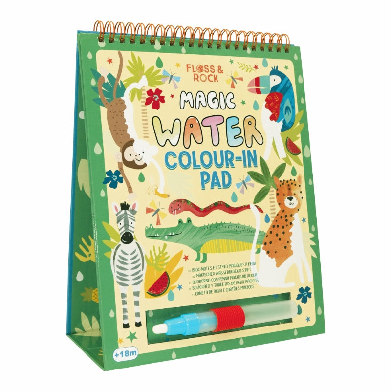 Floss & Rock Magic Water Colouring Flipbook - Jungle