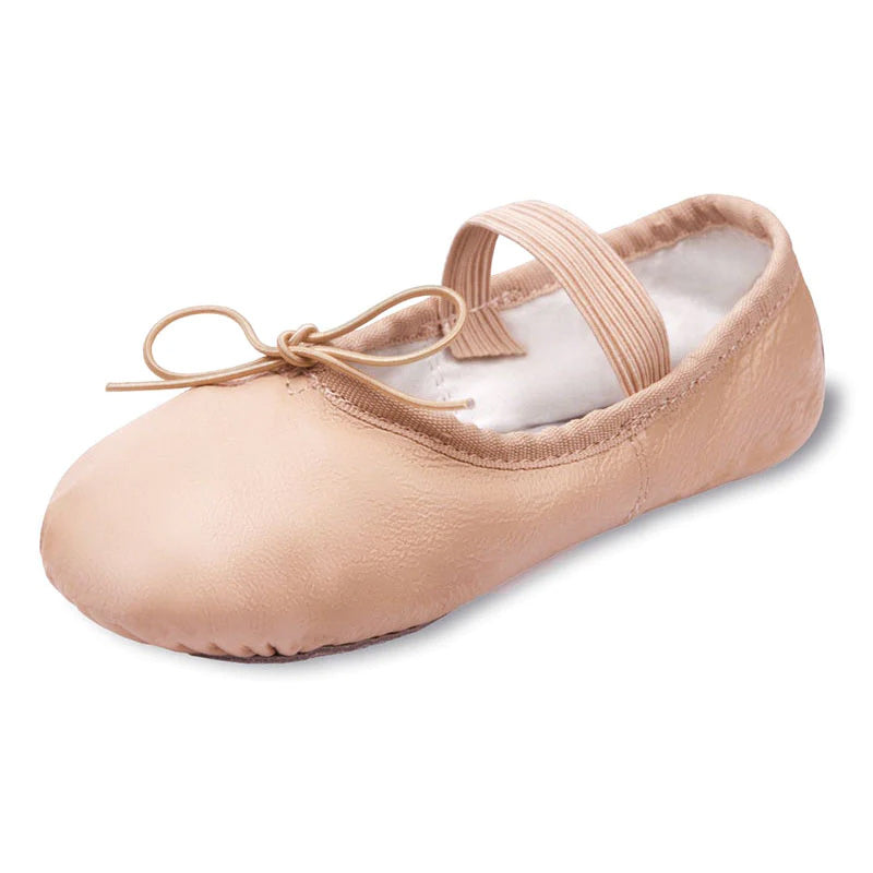 Flo Dancewear Leather Ballet Shoe - Pink