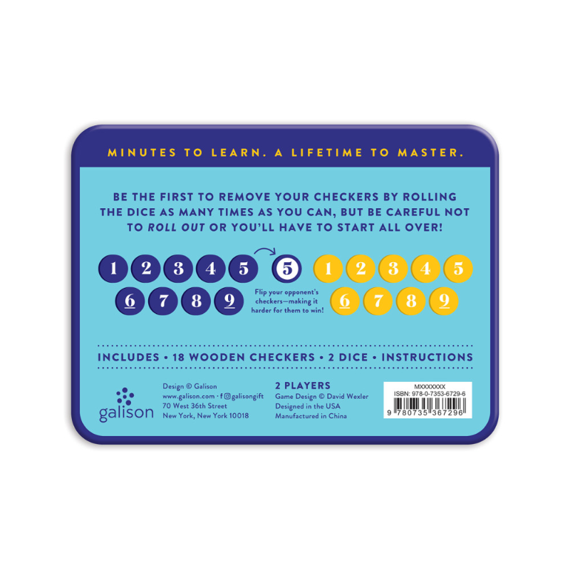 Galison Game - Roll Out Dice