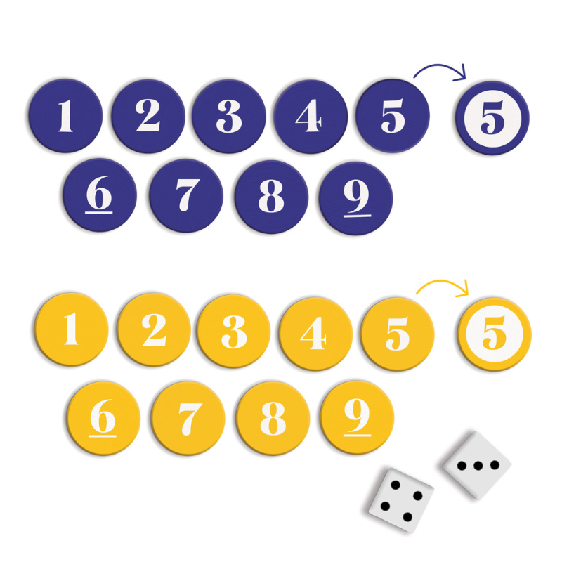 Galison Game - Roll Out Dice