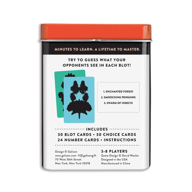 Games In Tins - Blots Cards