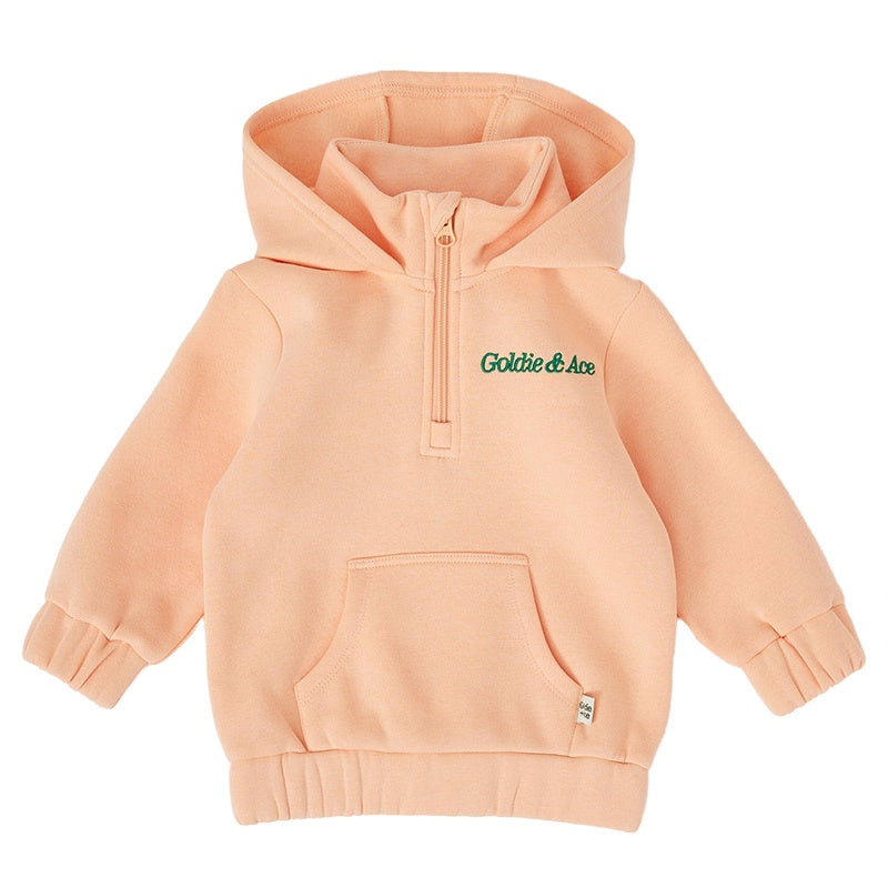 Goldie And Ace Dylan Hood Sweater - Peach
