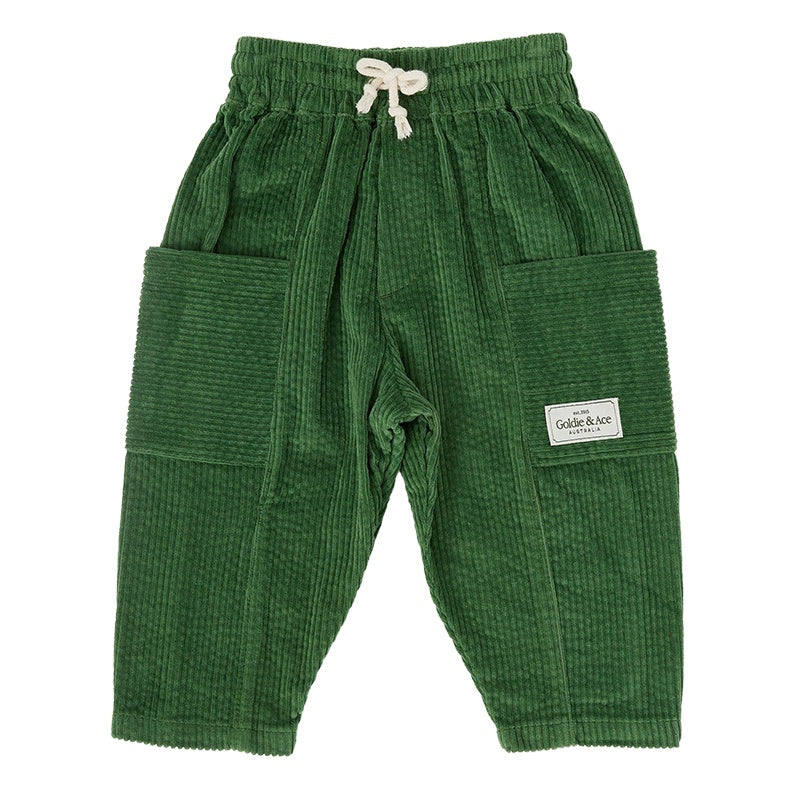 Goldie + Ace Kit Denim Pocket Pant - 90's Bold Stripe