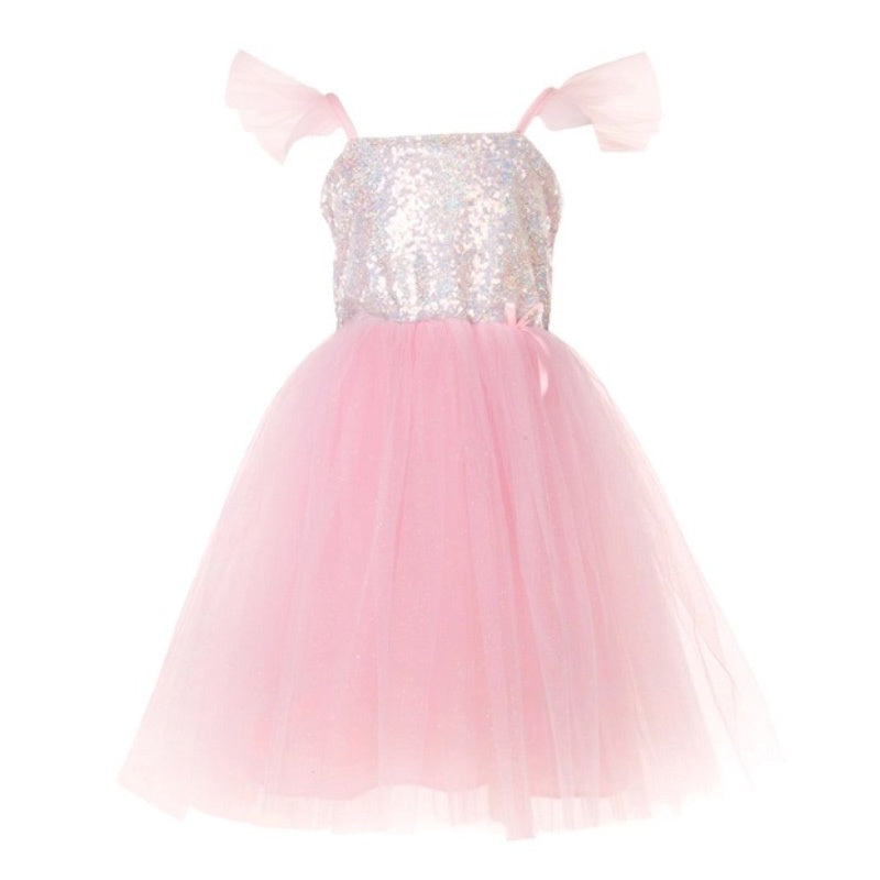 Princess Dress - Pink Sequins