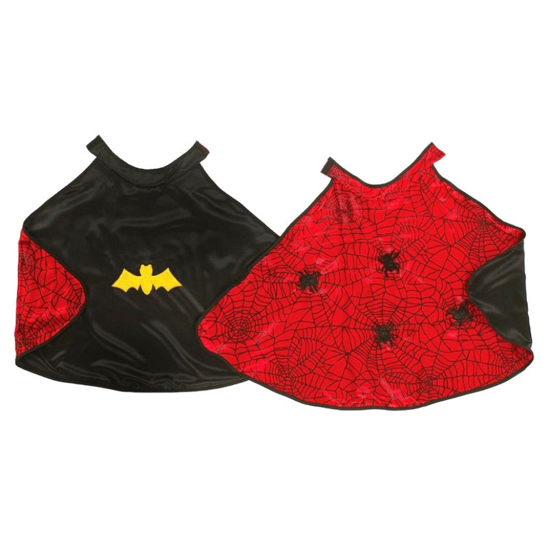 Reversible Spider & Bat Cape/Mask