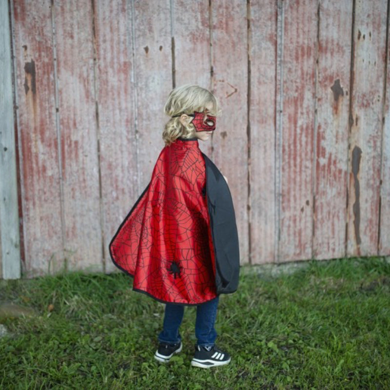 Reversible Spider & Bat Cape/Mask