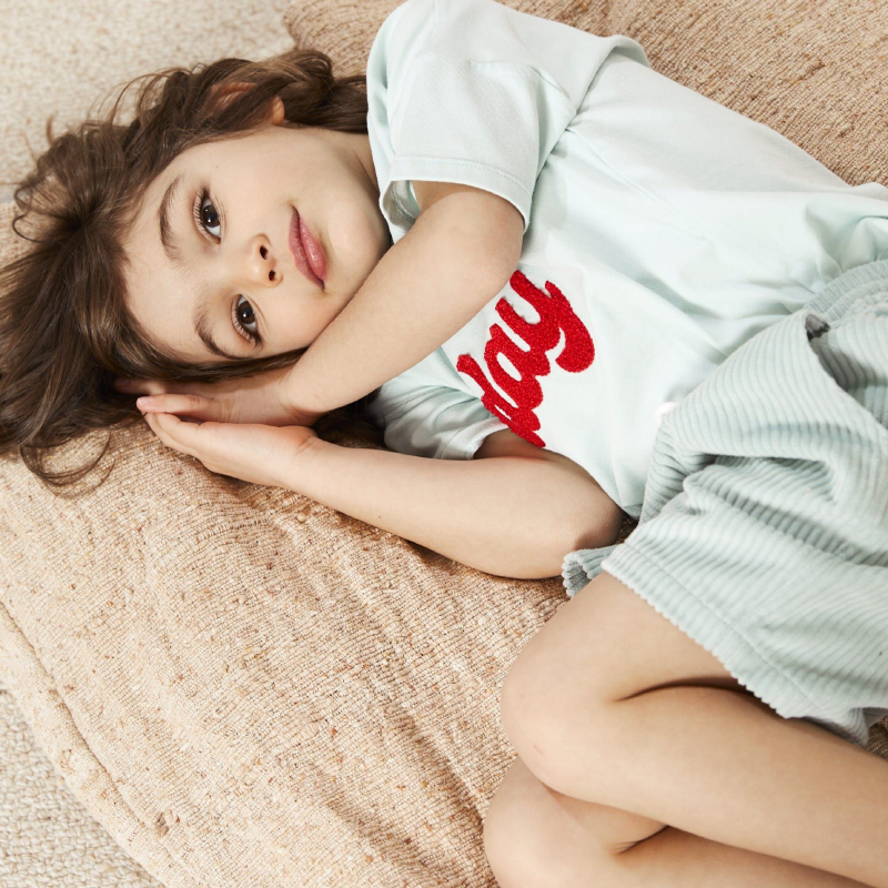 Goldie & Ace Noah Corduroy Short - Sky