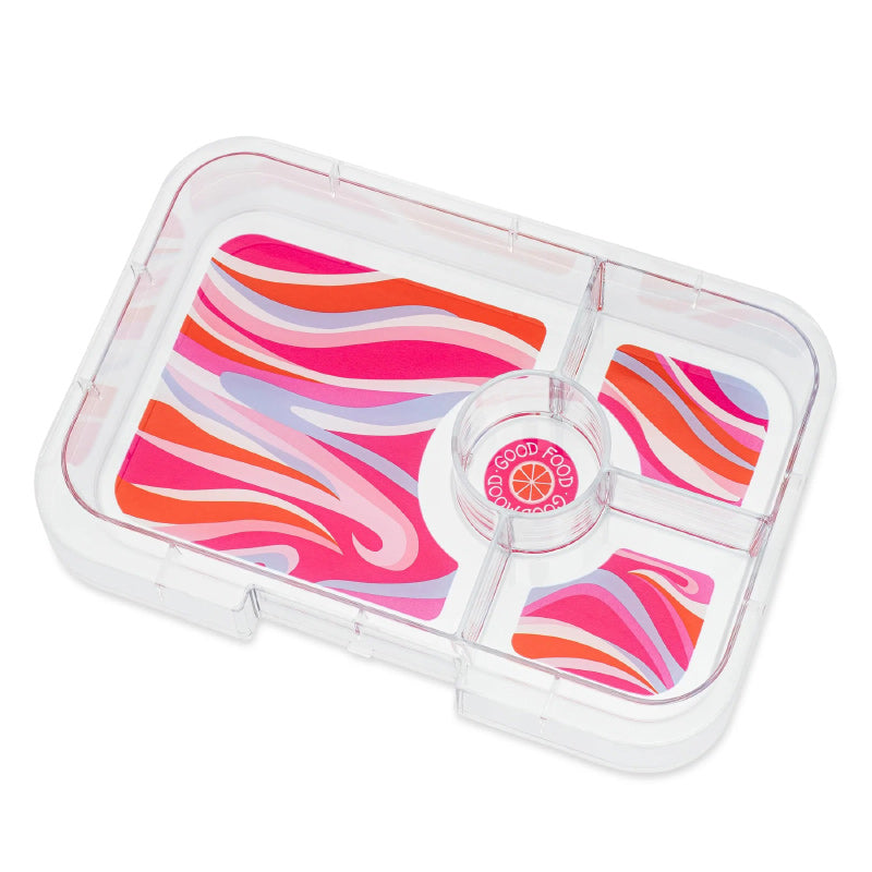 Yumbox Tapas 4C - Ibiza Purple Groovy Tray