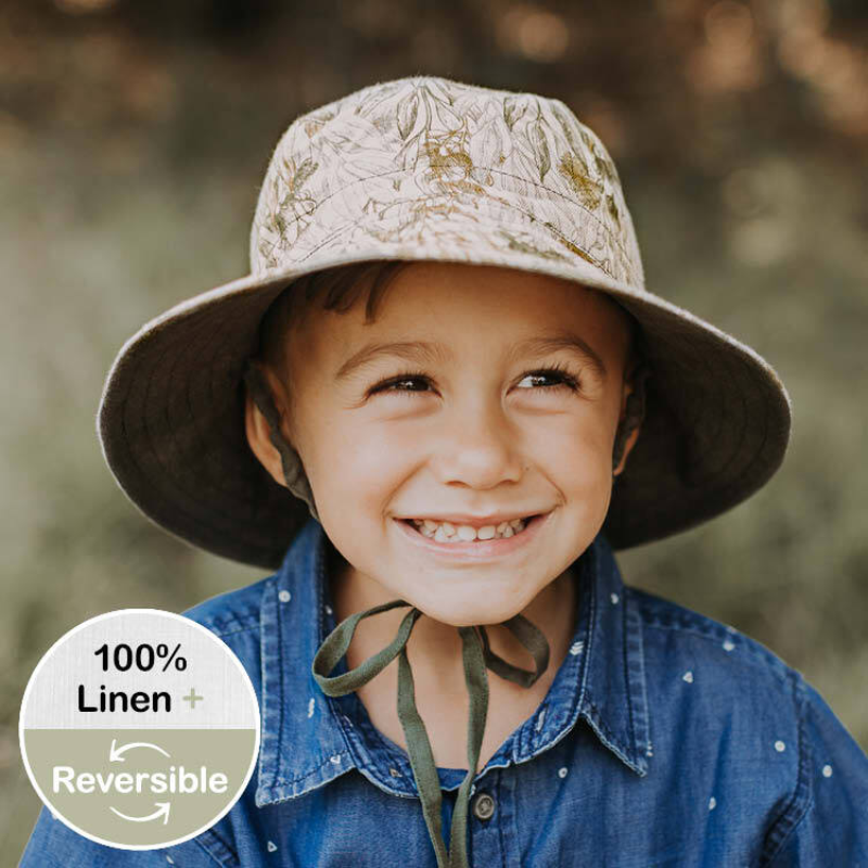 Bedhead Kids Reversible Hat - Explorer Olive