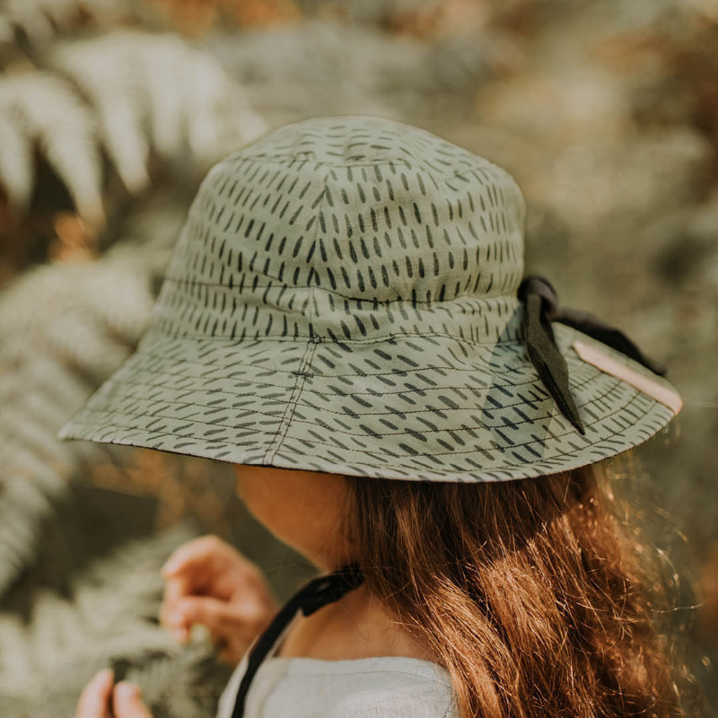 Bedhead Kids Reversible Sun Hat - Explorer Billie Ebony