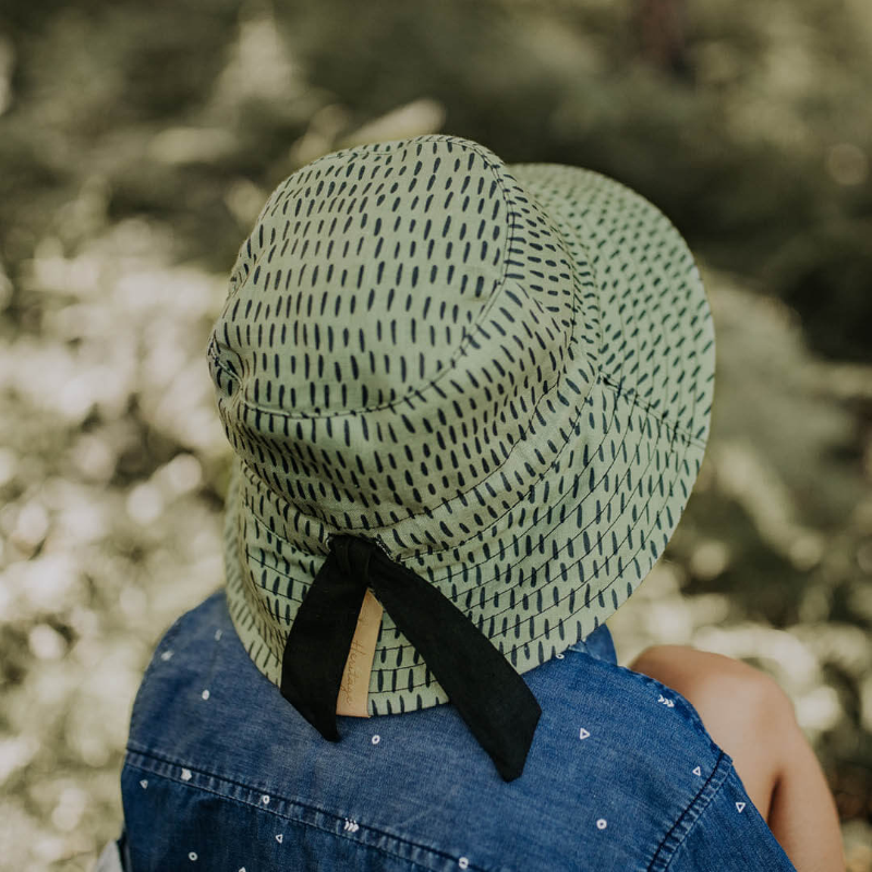 Bedhead Kids Reversible Sun Hat - Explorer Billie Ebony