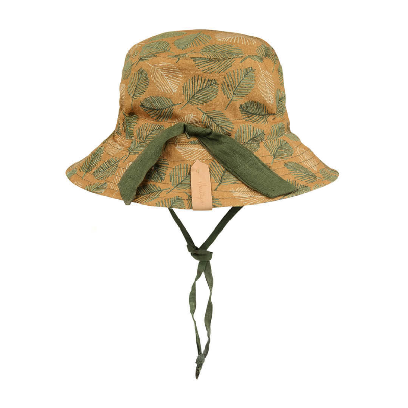 Bedhead 'Explorer' Reversible Sun Hat - Oakley Olive