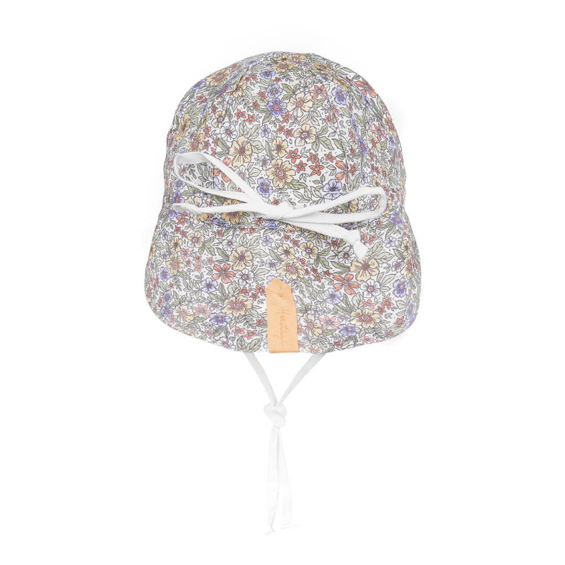 Bedhead Baby Reversible Flap Sun Hat - Lounger Winnie Blanc