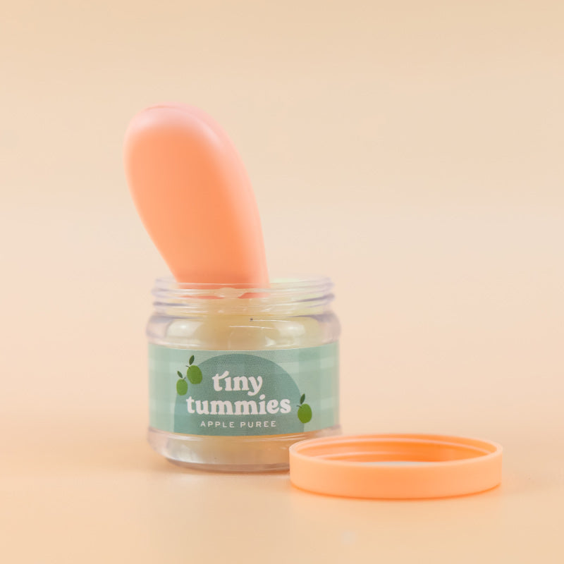 Tiny Harlow Tiny Tummies Magic Apple Puree Jar/Spoon