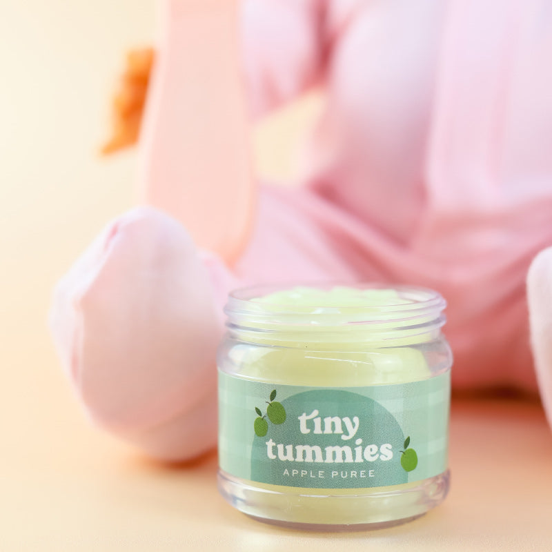 Tiny Harlow Tiny Tummies Magic Apple Puree Jar/Spoon