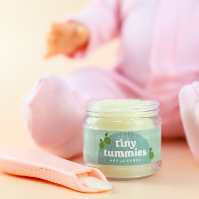 Tiny Harlow Tiny Tummies Magic Apple Puree Jar/Spoon