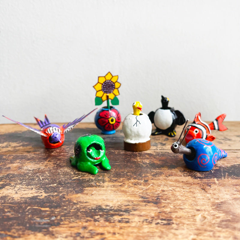 Mexican Nodding Seed Pod Hummingbird