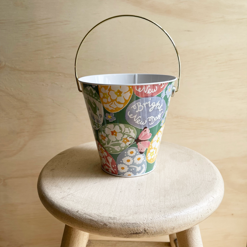Easter Egg Hunt Design Tin Bucket
