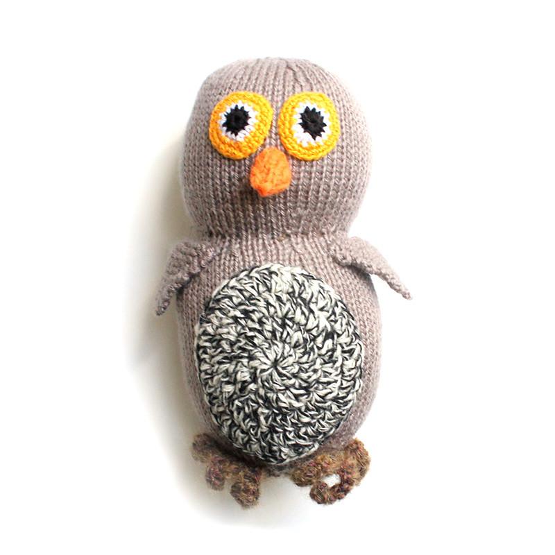 Owl - Knitted Soft Toy