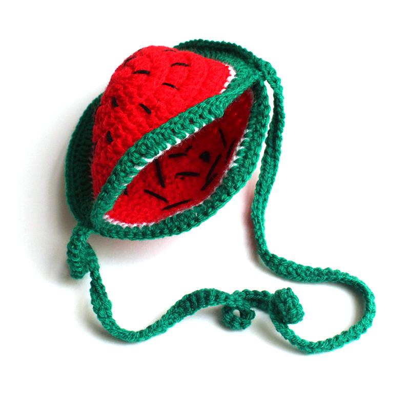 Watermelon Hand Knitted Handbag