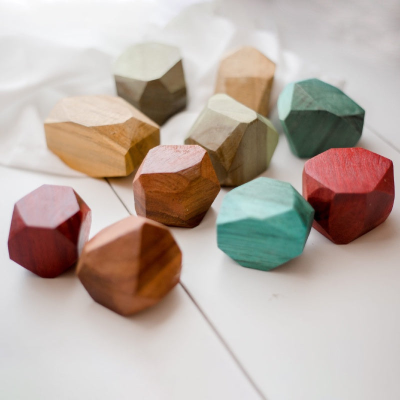 Q Toys Coloured Wooden Gems