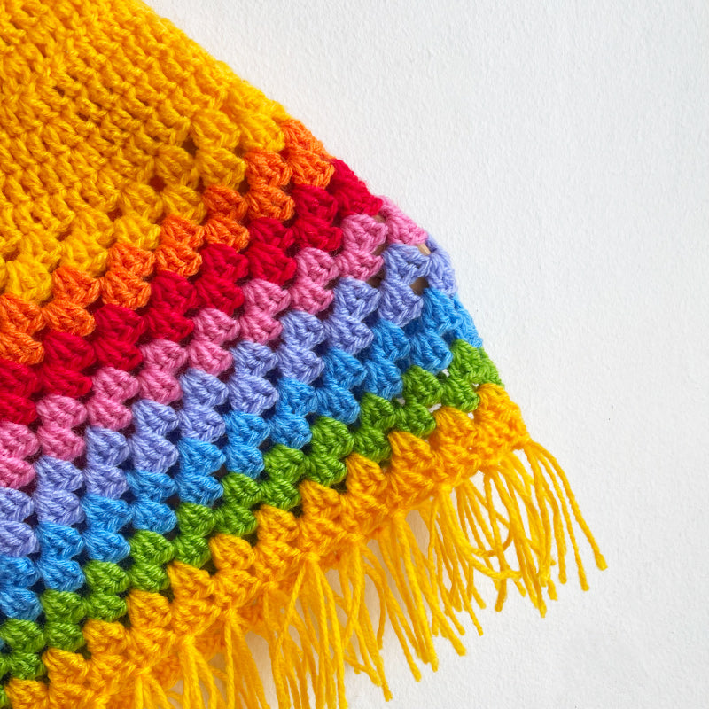 Shorties Kids Poncho - Orange