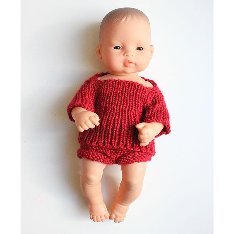 Dolls Jumper & Bottoms set