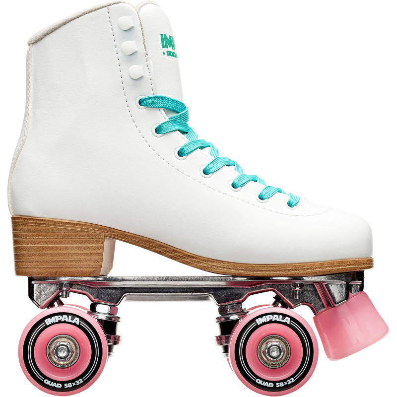 Impala Quad Roller Skates - White