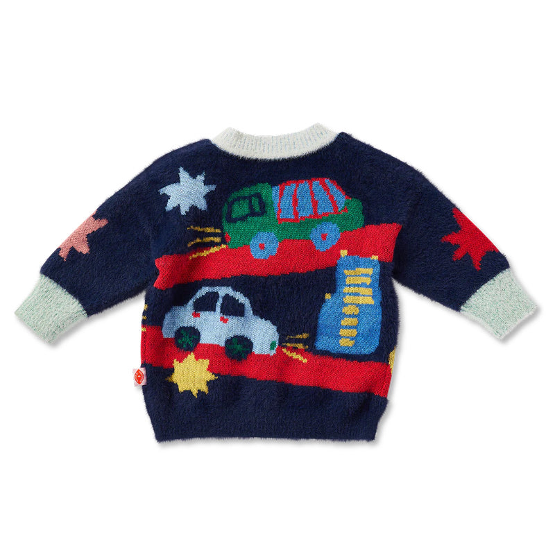 Halcyon Nights Cardigan - Seoul City