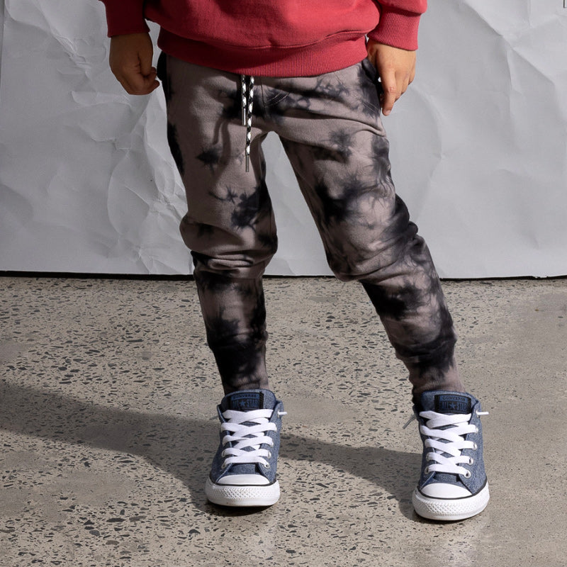 Minti Scattered Trackies - Dark Grey