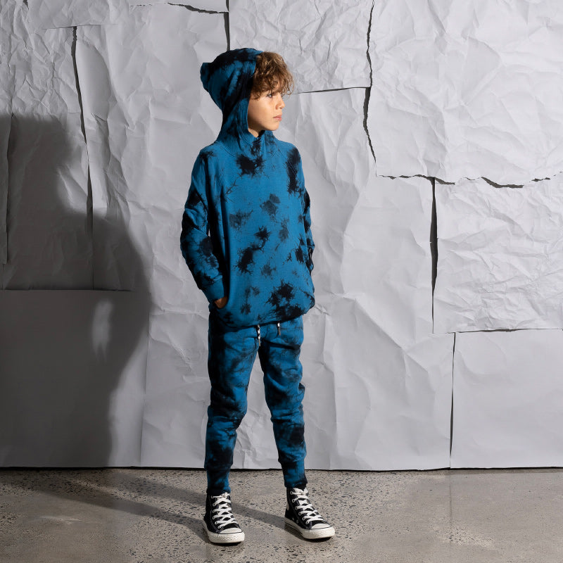 Minti Scattered Trackies - Electric Blue