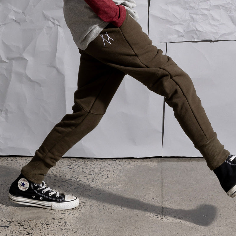 Minti Furry Epic Trackies - Khaki